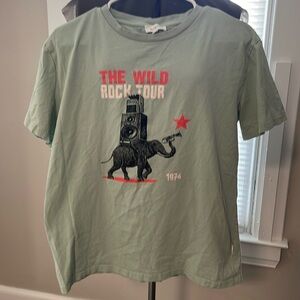 Women’s Size small “ the wild rock tour 1974” tshirt